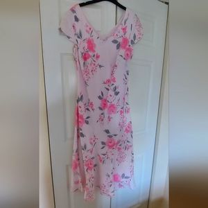 Per Una lined Linen dress, size UK 16